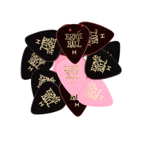 Ernie Ball 9180 медиатор из целлюлозы, жёсткий 0,94 мм, цвета в ассортименте, упаковка 12 шт.