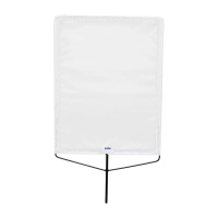 KT-2436FW 24” x 36” Full Frame Artificial Silk флаг (60х90 см) белый KUPO