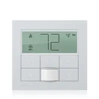 Термостат [MWP-T-OHW-CWH-A] Lutron   MWP, цвет - белое стекло