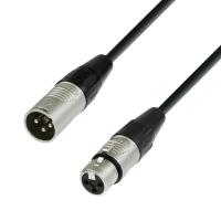 Adam hall k4 dmf 1000 - кабель dmx, rean xlr (f) - xlr (m), 2 x 0.22 мм2, 10 м