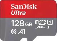 Карта памяти SanDisk Ultra microSDXC SDSQUAB-128G-GN6MN 128GB U1 C10