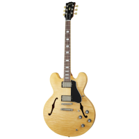 GIBSON ES-335 Figured Antique Natural полуакустическая гитара, цвет натуральный, в комплекте кейс