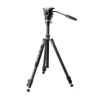 TC604 PLUS Carbon fiber light weight tripod штатив с видеоголовой E-Image