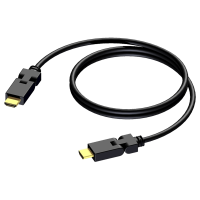Procab BSV101/3- Кабель HDMI 1.3c, поворотный разъем (вилка-вилка) (AWG 30)
