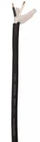 LK Electronic SC510 высококачественный спикерный кабель, 2 проводника, 2х2,5 мм2, сопротивление 7,4 ом/км,оболочка PVC, цвет черный, наружный диаметр 9 мм