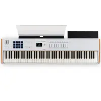 MIDI клавиатура [231641] Arturia [KeyLAB 88 MK3 White] 88 клавиш, полновзвешенная с velocity&aftertouch, молоточковая механика Fatar