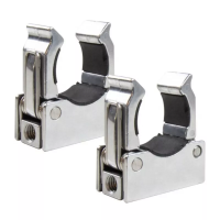 KCP-386 LED tube light clamp (38-42 mm), dual. Держатель (2 шт) KUPO