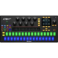 ATOM SQ/Гибридная MIDI клавиатура, 32 клавиши с подсветкой, 8 энкодеров, USB-C/PreSonus