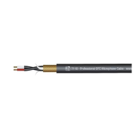 Adam hall 7118-500 - кабель микрофонный, 2 x 0.22 мм2, черный
