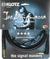 Klotz jbnpr030  высококачественный гитарный кабель joe bonamassa, джек/ джек угл, 6,3 мм, 3 м, neutrik