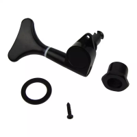 BMH001-22-BK колки для бас-гитары, двусторонние 2+2, черные, втулки и шурупы в комплекте, Donlis