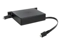 Кабельный ретрактор Wize Pro [WRTS-USBCV-RT] USB Type C, All in One, 3.2Gen, до 20Гб/с,передача видео 4К, скорость заряда до до 100Вт, для установки в архитектурный лючок серии WRTS, выдвижение 120 см. Занимает 2 места в лючке (2 места)