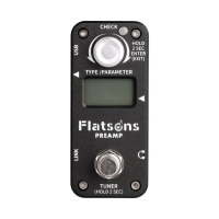 FPR1 Preamp black Педаль эффектов, Flatsons