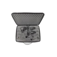 Shure pgadrumkit4. комплект микрофонов shure для ударной установки из 4 микрофонов