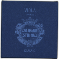 Viola string set Jargar Classic Medium Blue 023 - Струны для альта на стальной основе с мощным, хорошо сбалансированным звуком, среднее натяжение