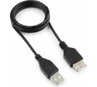 USB 2.0 GCC-USB2-AMAF-1M, AM/AF, 1м, удлинитель,1 м- Кабель