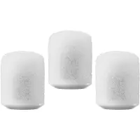 Shure rpmdl4sfws/w. ветрозащита с защёлкой для петличных микрофонов shure duraplex dl4, 3 шт., цвет белый