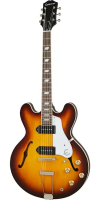 EPIPHONE USA Casino Vintage Burst полуакустическая гитара, цвет санберст, в комплекте кейс
