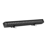 LightCraft Aurora LED BAR 24x15W RGBWA+UV светильник светодиодный линейный; 24  диода по 15 Вт (RGBWAUv); Потребляемая мощность: 400Вт; Угол раскрытия луча: 25°(40° опционально); Линейный диммер; Стробо-эффект; DMX512 (6/10 каналов)/Master-Slave/ Auto/Sou