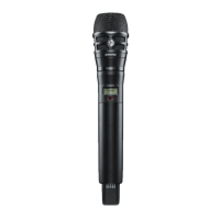 SHURE ADX2/K9B G56 470-636 MHz Ручной передатчик KSM9 системы Axient Digital. Цвет черный. Поддержка технологии Showlink. RTD