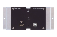 Lightware fp-vinx-110p-hdmi-enc-mks, встраиваемый в пол передатчик hdmi 1.4 и usb по ip (gigabit ethernet), poe, совместим с лючком mk cablelink plus screed