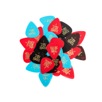 Ernie Ball 9108 медиатор. Тонкий/0,46мм/Разные цвета/Лого Ernie Ball/144 штуки в упаковке