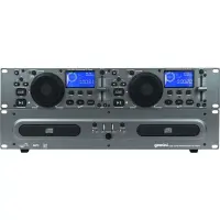 Медиа проигрыватель [CDX-2250i] Gemini [CDX-2250i] рэковый DJ медиапроигрыватель с возможностью воспроизведения с USB-накопителей и CD-дисков; дисплей; Jog Wheel; Anti-Shock
