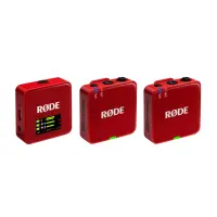 Rode wireless go (gen 3) red ультракомпактная двухканальная накамерная беcпроводная система