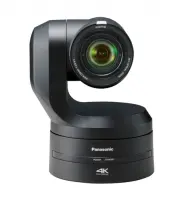 PTZ-камера Panasonic [AW-UE150AKEJ] 4K разрешение, 1" MOS сенсор; оптический фильтр low-pass filter, объектив х20, 12G-SDI, HDMI, NDI, цвет черный.