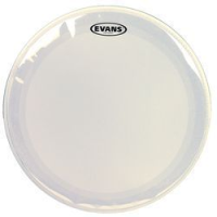 Evans bd26gb3  eq3 clear 26" пластик для бас барабана прозрачн. двойной с двумя демп. кольцами