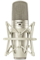 SHURE KSM44SL студийный конденсаторный микрофон с алюминиевым кофром и гибким креплением