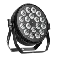 LightCraft Slim PAR 18x12W RGBWA V40 Срок службы: ≥ 50000ч. Защита от перегревания. Угол раскрытия луча 40 градусов. DMX512 (5/9 каналов)DMX: Master/Slave. Auto Run. Sound.  Габариты 285x265×80мм. Вес 2,5 кг.