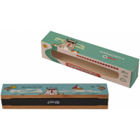 BEE DF16W BLUE - Губная гармоника тремоло