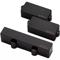 Frank Bello Signature X Series Set (LJAX /PCSX) - активный бас-сет подписных звукоснимателей конфигурации Пресижн в неке и Джаз в бридже, магниты - Алнико и Керамика. Цвет черный. Беспаечная система