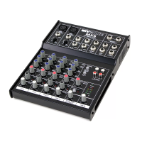 Микшерный пульт INVOTONE MX6 [2 микрофонных входа, XLR и балансный Jack,2 стерео входа]