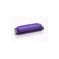 HOHNER Translucent Purple (M1110P) - губная гармоника детская, тональность C, цвет прозрачный фиолетовый