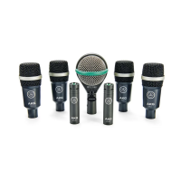 AKG DrumSet Concert 1 комплект микрофонов для ударных инструментов: 1 x D112, 4 x D40, 2 x C430