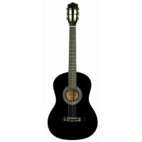 Комплект Jordani JD3805 BK (классическая гитара, медиаторы, чехол, ремень, струны)