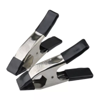 KCP-356-BK 6" STEEL SPRING A CLAMP BLACK 2шт зажим-прищепка KUPO