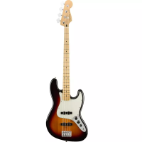 Бас-гитара Fender Player Jazz Bass®, Maple Fingerboard, 3-Color Sunburst, 4 струны, привинченный гриф, корпус - ольха, гриф - клён, накладка - клён, мензура 34 дюйма, 20 ладов, Мексика