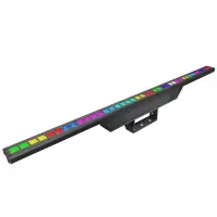 LightCraft Aurora Slim LED BAR 40x3W RGB светильник светодиодный линейный пиксельный; 40 диодов по 3Вт (RGB); Потребляемая мощность: 150Вт; Пиксель-контроль; Угол раскрытия луча: 25/35/40° (опционально); Линейный диммер; Стробо-эффект; DMX512 (3/4/6/7/8/1