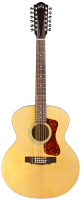 GUILD F-2512E Maple - гитара электроакустическая 12-струнная, форма корпуса - джамбо, цвет - натуральный, верхняя дека - массив ели, корпус - клён, электроника Fishman GT-1