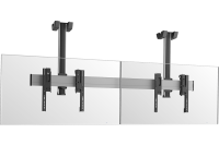 Vogels C1208 Silver- Потолочное крепление для видеостены 1х2 из дисплеев диагональю 42–55'', длина штанги 800 мм, макс. нагрузка 160 кг