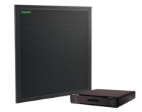 SHURE MXA910B-P300-P Потолочный микрофонный массив Microflex® Advance™ MXA910B черного цвета и и аудиопроцессор P300-IMX