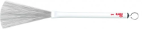 Vic Firth WB Jazz Brush, металлические барабанные щётки, выдвижные, в выдвинутом состоянии ширина прутов 6", ручка пластик. США