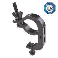 KCP-880B, хомут SLIM HANDCUFF COUPLER, для труб D 48-60 мм, нагрузка 100 кг, цвет чёрный, KUPO -