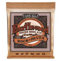 Ernie Ball 2151 струны для акуст.гитары Phosphor Bronze Rock and Blues (10-13-17-30-42-52)