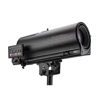 JEG 2200E LED FOLLOW SPOT 1000L Прожектор следящего / 1 кВт / 3,5°-7°/ 860000 Лк@5м / 3200К-7000К / моторизованный фокус и зум / ирис / фрост / 8 цветов / 6 фейдеров и 10 кнопок / DMX / до 70м