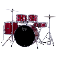 Mapex CM5294FTCIR Ударная установка из 5-ти барабанов, COMET series: BD2216, TT1007, TT1208, FT1614, SD1450, педаль P250, стойки: H250, C250, S250, стул T400, тарелки 14" HIHAT + 16"CRASH, цвет INFRA RED