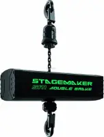 Stagemaker sr1 164 m1 a d8+ электрическая цепная лебёдка, прямое управление, грузоподъемность 160 кг